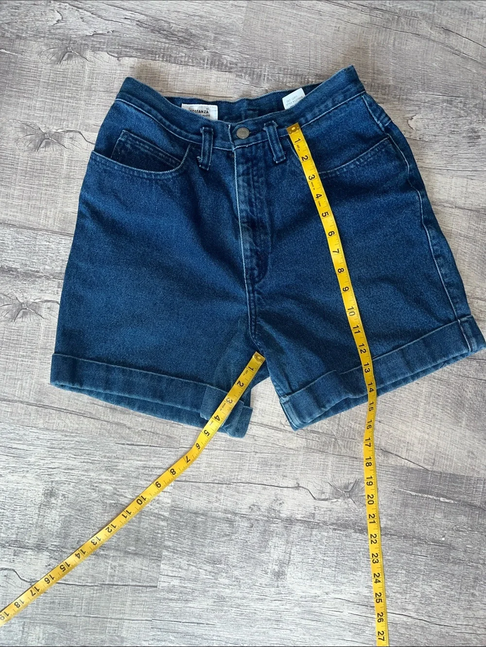 Vintage Sostanza denim shorts